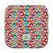 Retro Fishscales Face Cloth-Rounded Corners