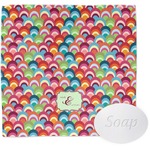 Retro Fishscales Washcloth (Personalized)
