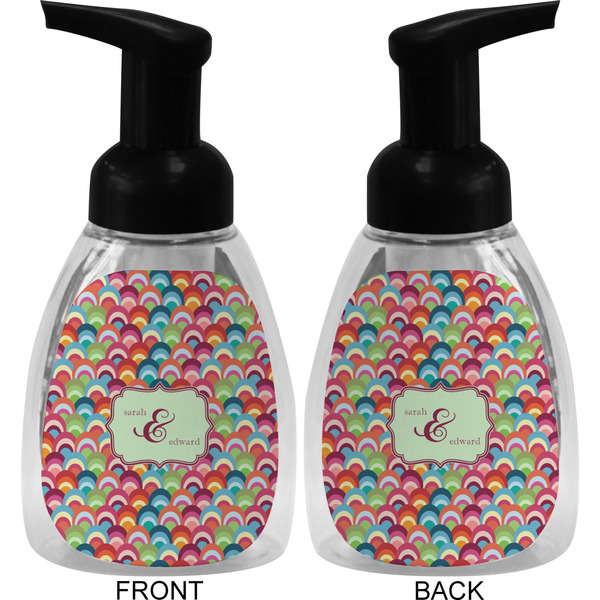 Retro Fishscales Foam Soap Bottle (Front & Back)