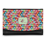 Retro Fishscales Genuine Leather Women's Wallet - Small (Personalized)