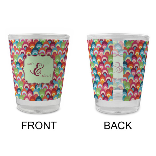 Retro Fishscales Glass Shot Glass - Standard - APPROVAL