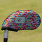 Retro Fishscales Golf Club Iron Cover (Personalized)