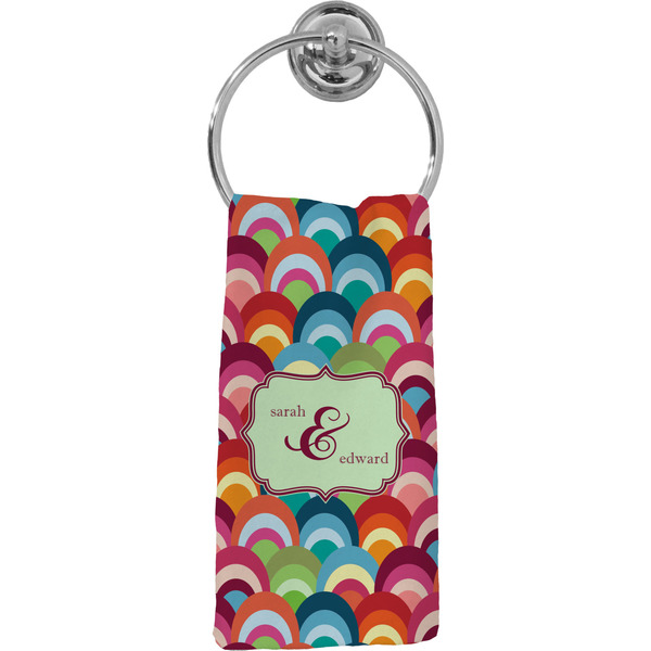 Custom Retro Fishscales Hand Towel - Full Print (Personalized)