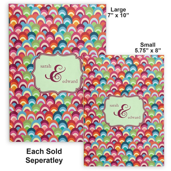 Retro Fishscales Hard Cover Journal - Compare