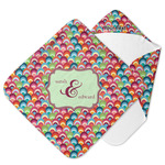 Retro Fishscales Hooded Baby Towel (Personalized)