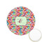 Retro Fishscales Printed Cookie Topper - 1.25" (Personalized)