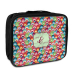 Retro Fishscales Insulated Lunch Bag (Personalized)