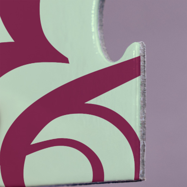 Retro Fishscales Jigsaw Puzzle 30 Piece  - Close Up