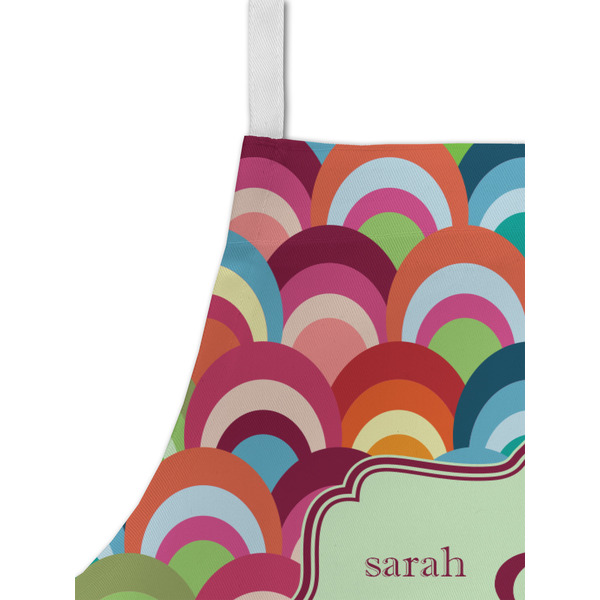 Retro Fishscales Kid's Aprons - Detail