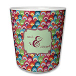 Retro Fishscales Plastic Tumbler 6oz (Personalized)