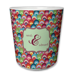 Retro Fishscales Plastic Tumbler 6oz (Personalized)