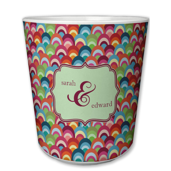 Custom Retro Fishscales Plastic Tumbler 6oz (Personalized)