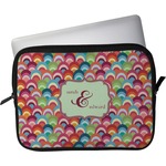 Retro Fishscales Laptop Sleeve / Case - 11" (Personalized)