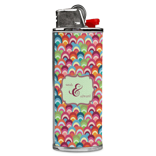 Custom Retro Fishscales Case for BIC Lighters (Personalized)