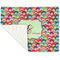 Retro Fishscales Linen Placemat - Folded Corner (single side)