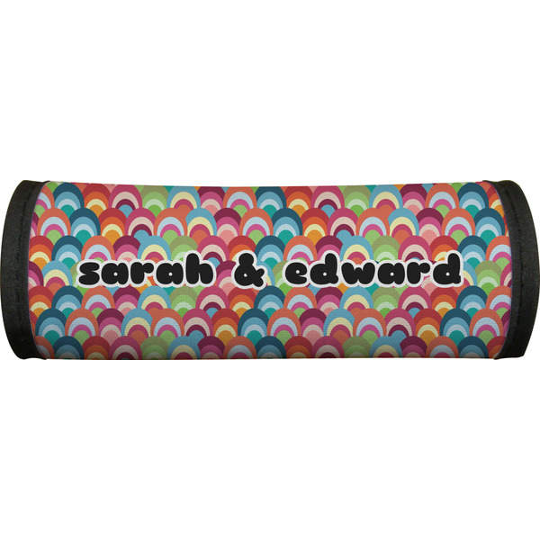 Retro Fishscales Luggage Handle Wrap