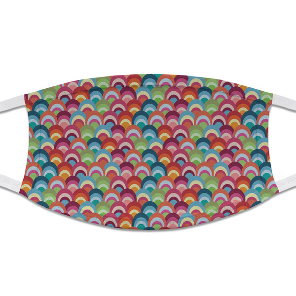 Custom Retro Fishscales Cloth Face Mask (T-Shirt Fabric)