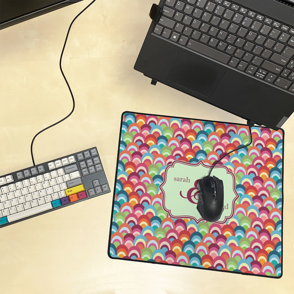 Retro Fishscales Medium Gaming Mats - LIFESTYLE
