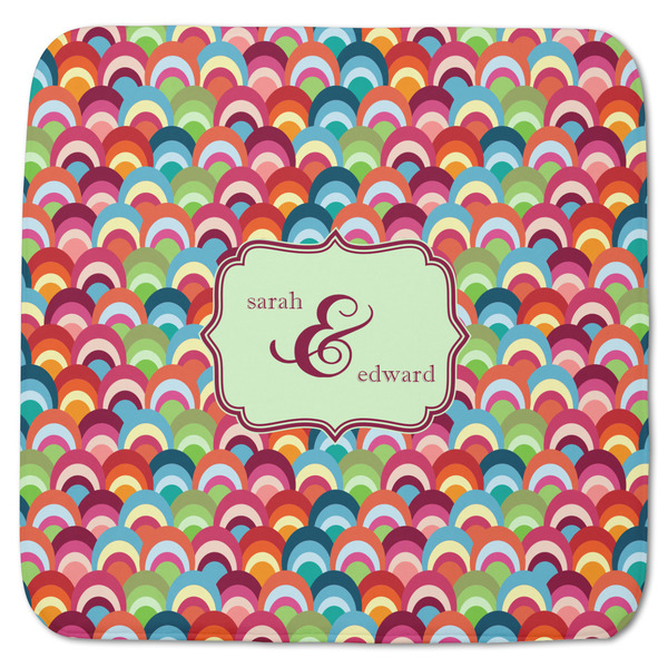 Retro Fishscales Memory Foam Bath Mat 48 X 48