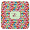 Retro Fishscales Memory Foam Bath Mat - 48"x48" (Personalized)