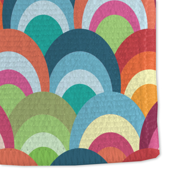 Retro Fishscales Microfiber Dish Towel - DETAIL