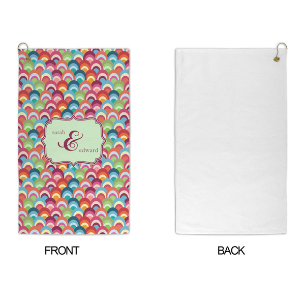 Retro Fishscales Microfiber Golf Towels - APPROVAL