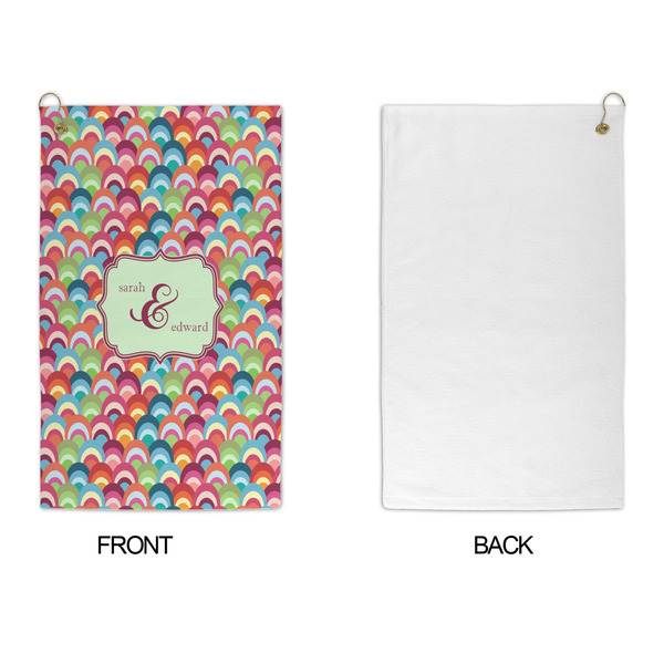 Retro Fishscales Microfiber Golf Towels - APPROVAL