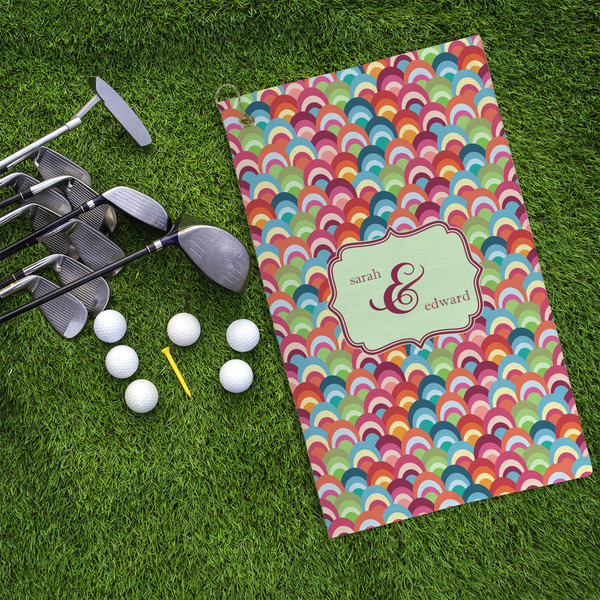 Retro Fishscales Microfiber Golf Towels - LIFESTYLE