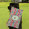 Retro Fishscales Microfiber Golf Towels - Small - LIFESTYLE