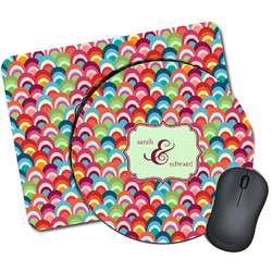 Retro Fishscales Mouse Pad (Personalized)