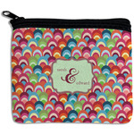Retro Fishscales Rectangular Coin Purse (Personalized)