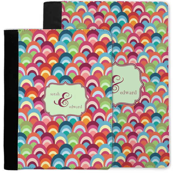 Retro Fishscales Notebook Padfolio - MAIN