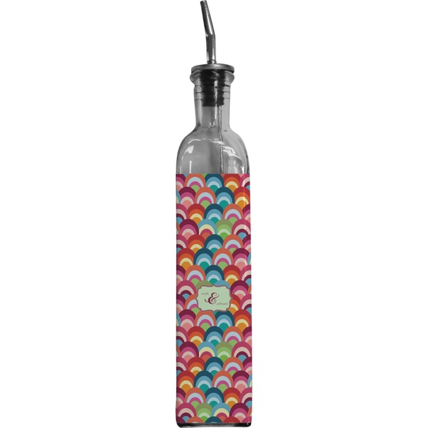 Custom Retro Fishscales Oil Dispenser Bottle (Personalized)