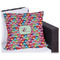 Retro Fishscales Outdoor Pillow (Personalized)