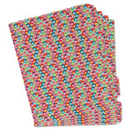 Retro Fishscales Binder Tab Divider - Set of 5 (Personalized)