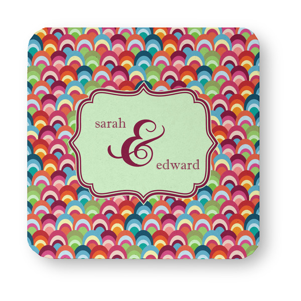 Retro Fishscales Paper Coasters - Approval