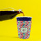Retro Fishscales Party Cup Sleeves - without bottom - Lifestyle