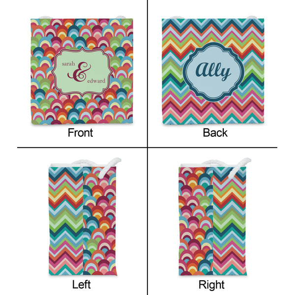 Retro Fishscales Party Favor Gift Bag - Matte - Approval