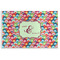 Retro Fishscales Disposable Paper Placemats (Personalized)