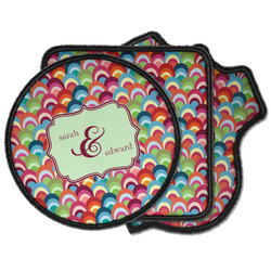 Retro Fishscales Iron on Patches (Personalized)