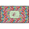 Retro Fishscales Door Mat - 60"x36" (Personalized)