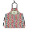 Retro Fishscales Apron Without Pockets w/ Couple's Names