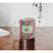 Retro Fishscales Personalized Coffee Mug - Lifestyle