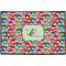 Retro Fishscales Personalized Door Mat - 36x24 (APPROVAL)