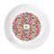 Retro Fishscales Plastic Party Dinner Plates - Approval
