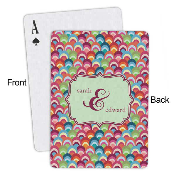Retro Fishscales Playing Cards - Approval