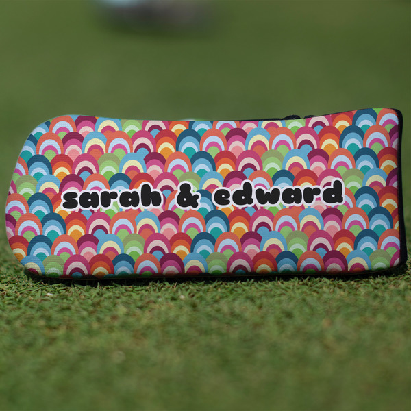 Custom Retro Fishscales Blade Putter Cover (Personalized)