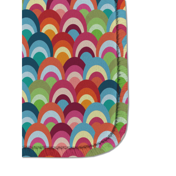 Retro Fishscales Sanitizer Holder Keychain - Detail