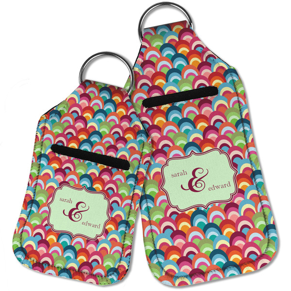 Retro Fishscales Sanitizer Holder Keychain - Parent Main