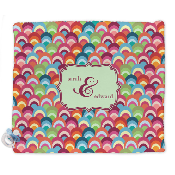 Custom Retro Fishscales Security Blankets - Double Sided (Personalized)